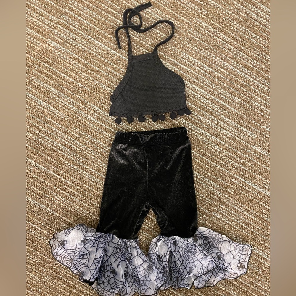 Toddler Crop and Flare Pants